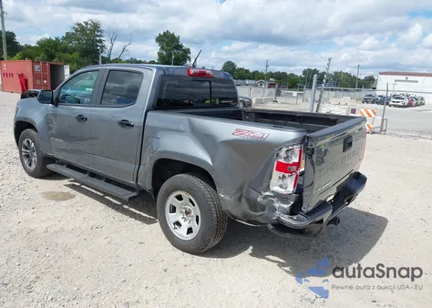 2021 Chevrolet Colorado 4Wd Short Box Z71 from USA, damaged, VIN 1GCGTDEN5M1218484